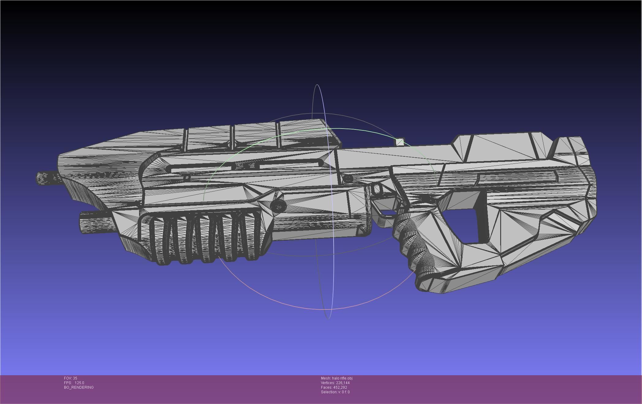 HALO Assault Rifle MA5B Basic Model 3D model_47