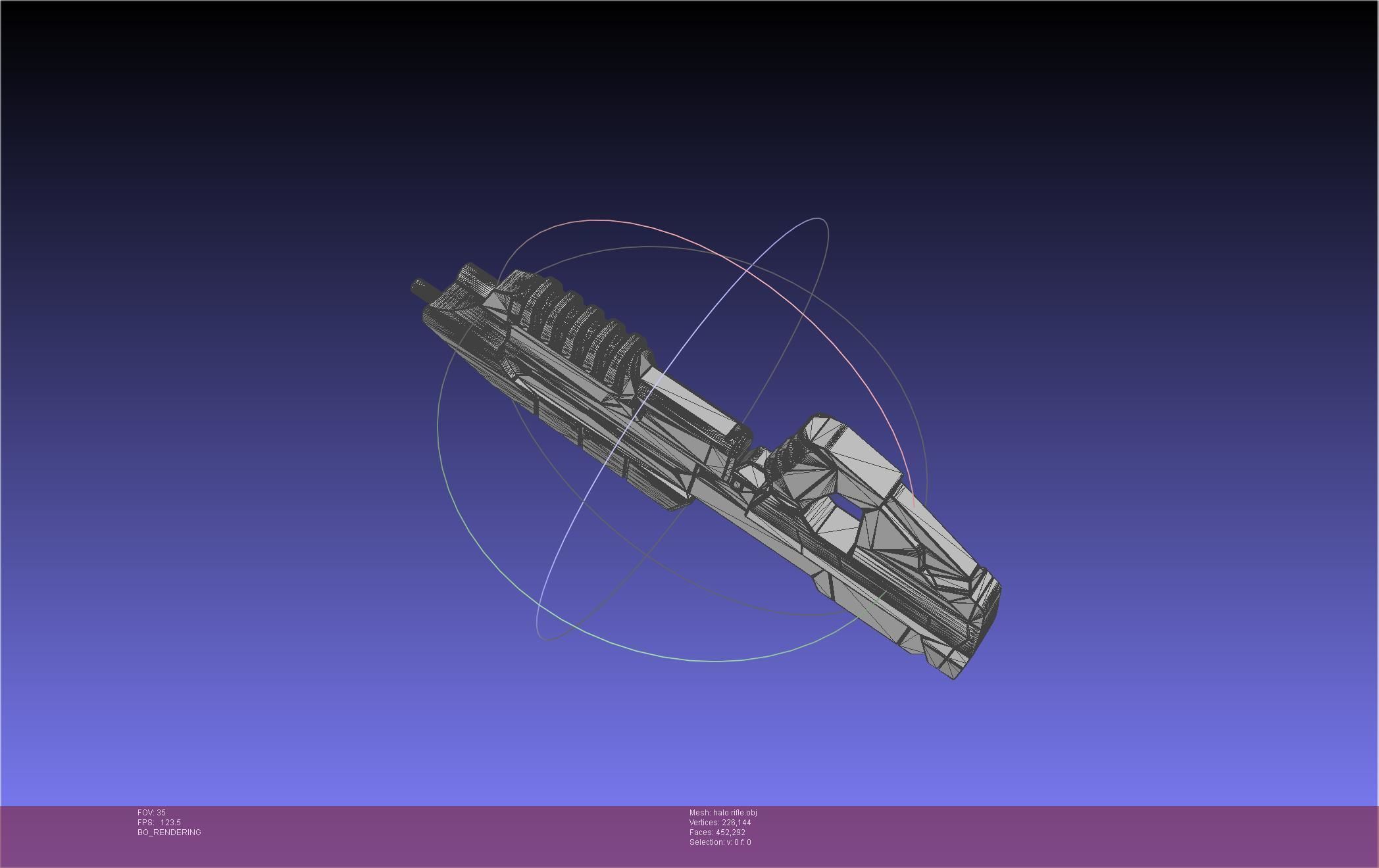 HALO Assault Rifle MA5B Basic Model 3D model_36