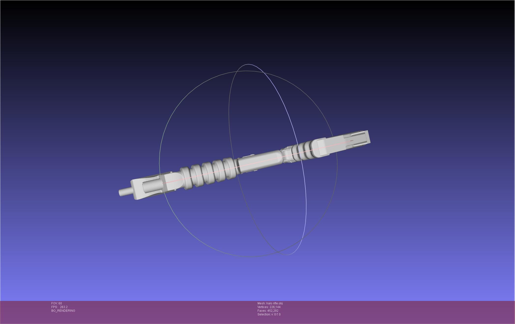 HALO Assault Rifle MA5B Basic Model 3D model_14