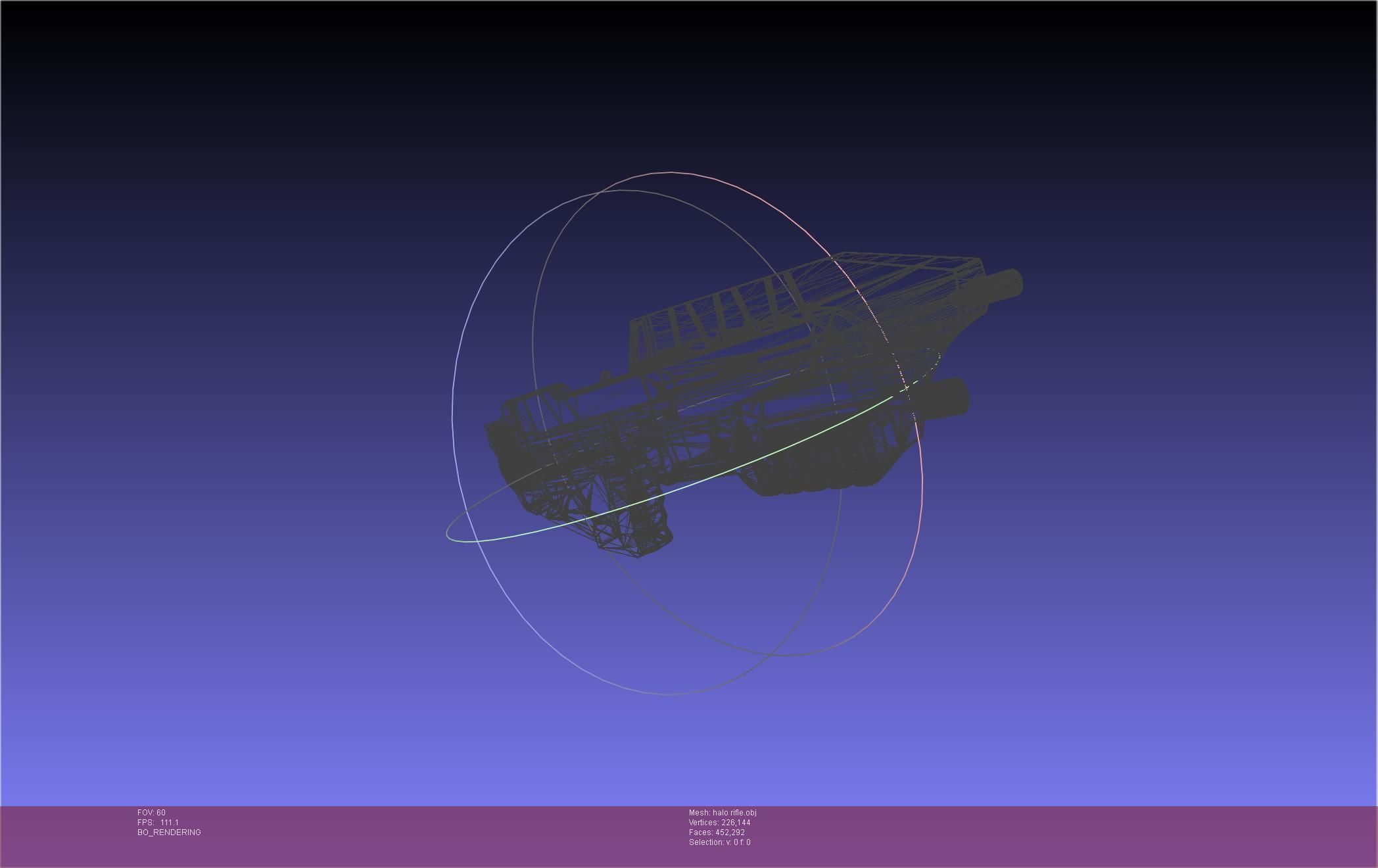 HALO Assault Rifle MA5B Basic Model 3D model_24