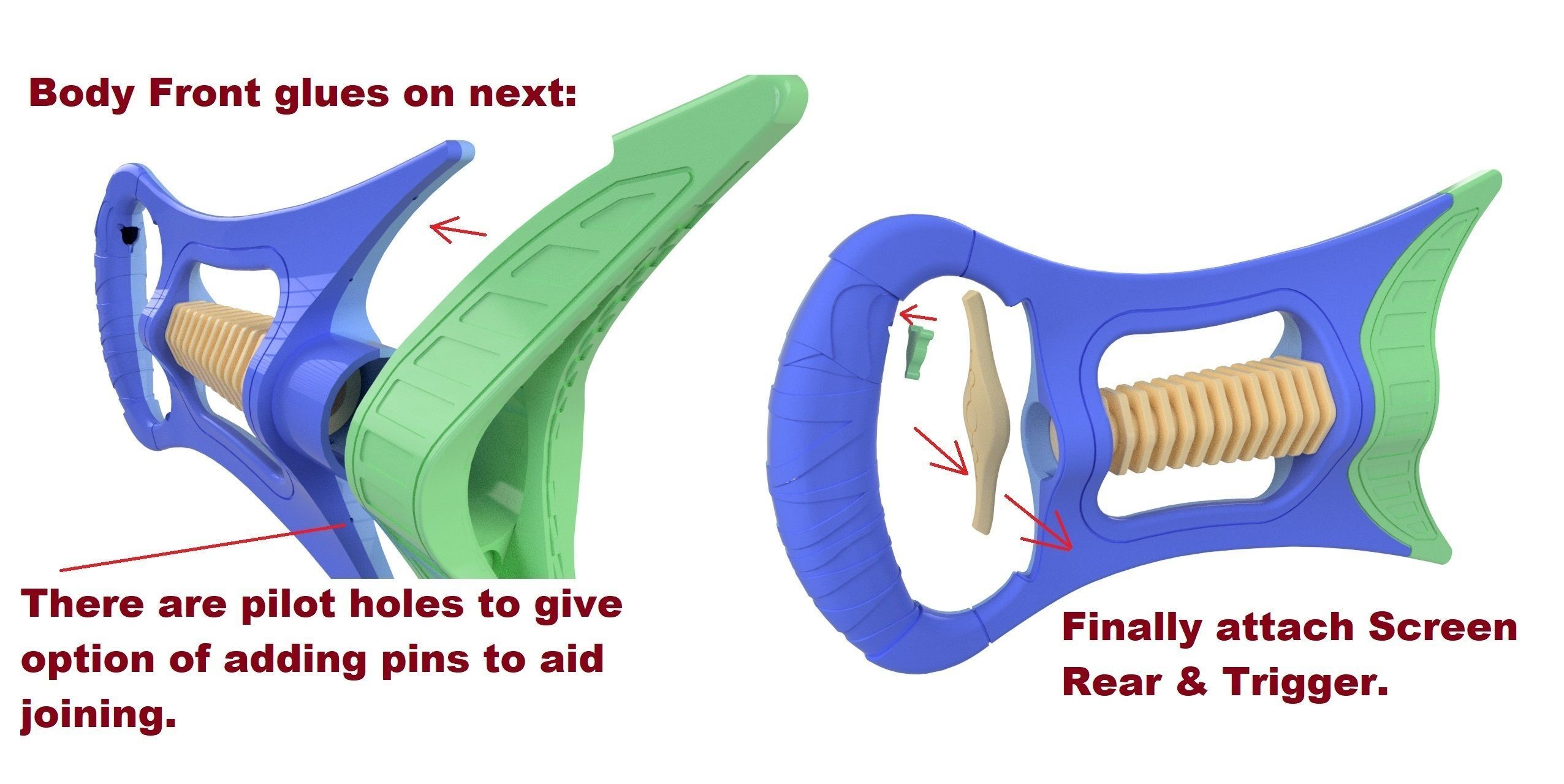 Cosmo Traitt 32nd Century Phaser 3D print model_11