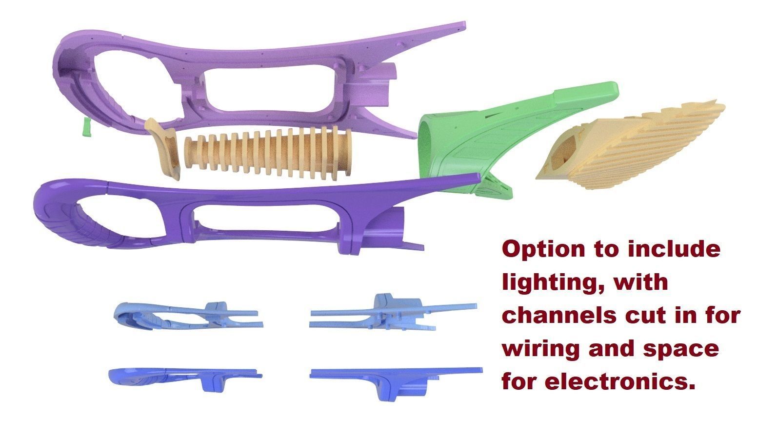Cosmo Traitt 32nd Century Phaser 3D print model_7