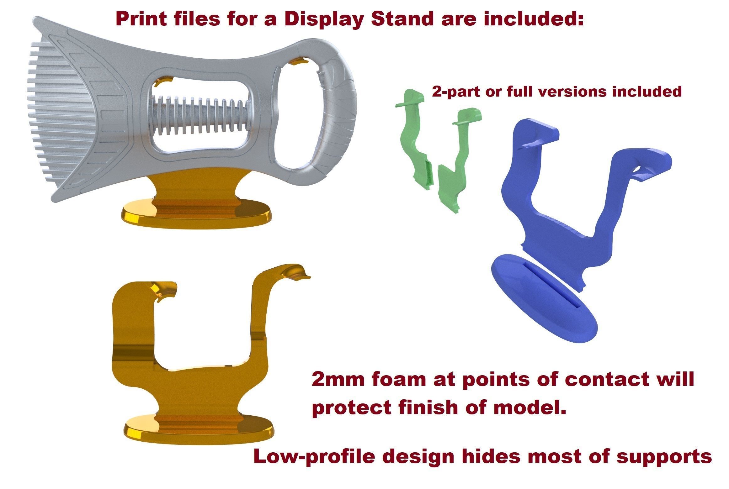 Cosmo Traitt 32nd Century Phaser 3D print model_13