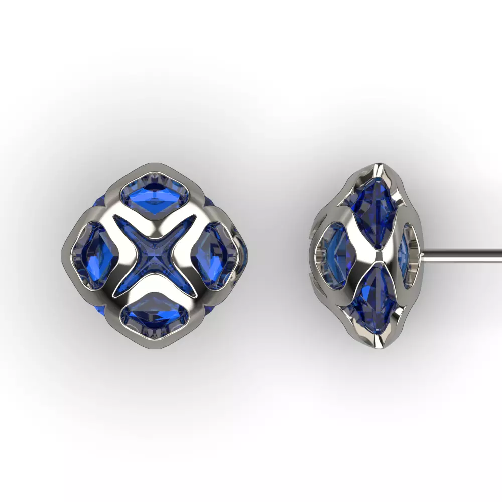 Imperiale earrings Free 3D print model