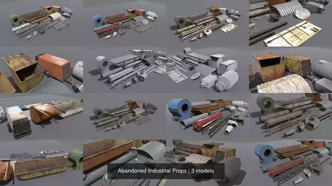 Abandoned Industrial Props
