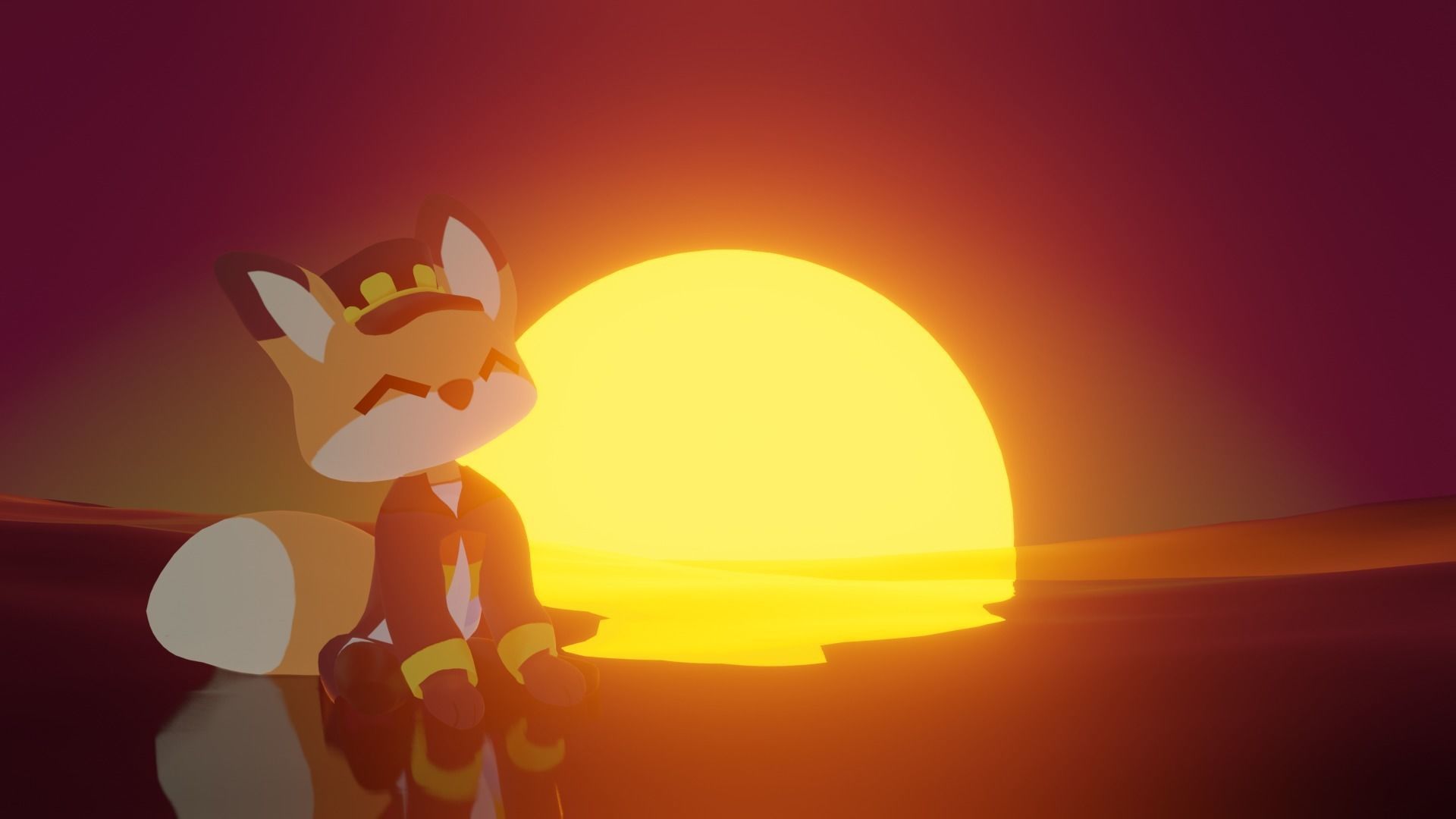 Fundy Plush VRCHAT READY Low-poly 3D model_2