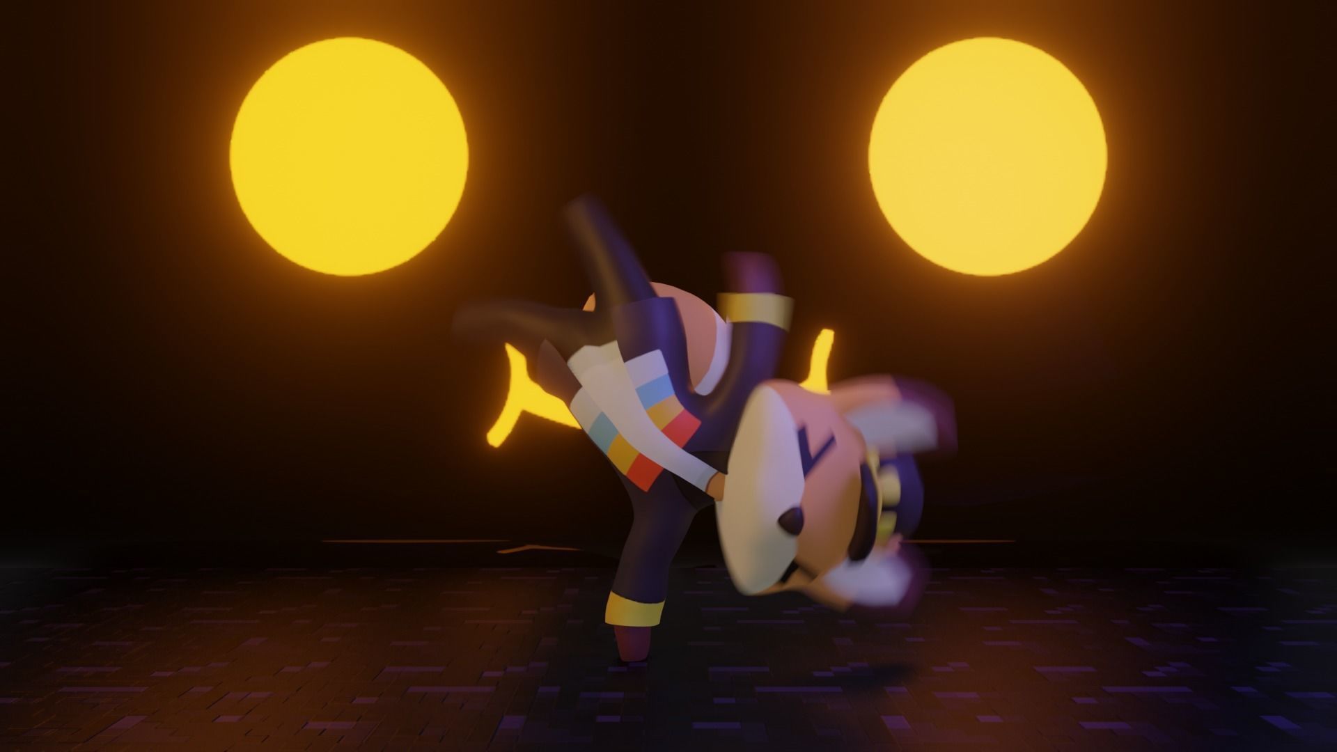 Fundy Plush VRCHAT READY Low-poly 3D model_6