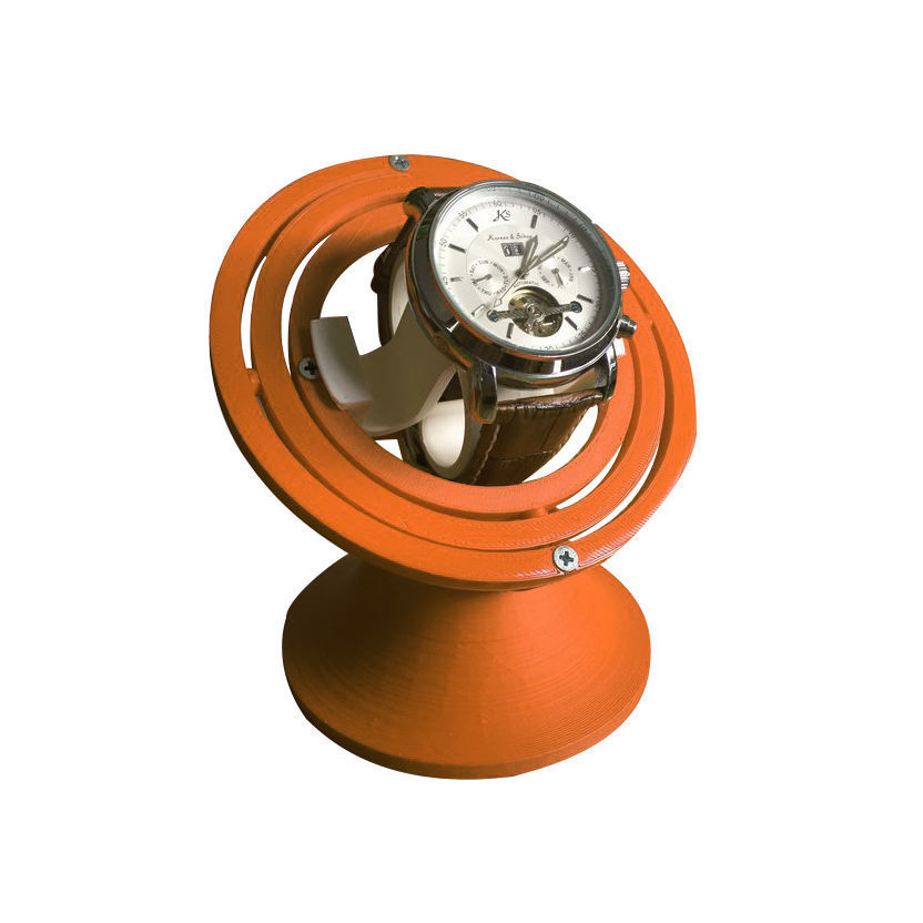 LUXUARY WATCH WINDER 3D print model_3