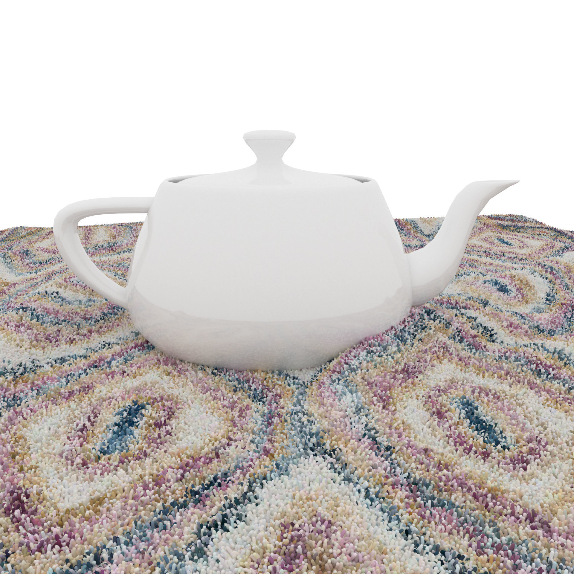 Rugs No 352 Low-poly 3D model_6