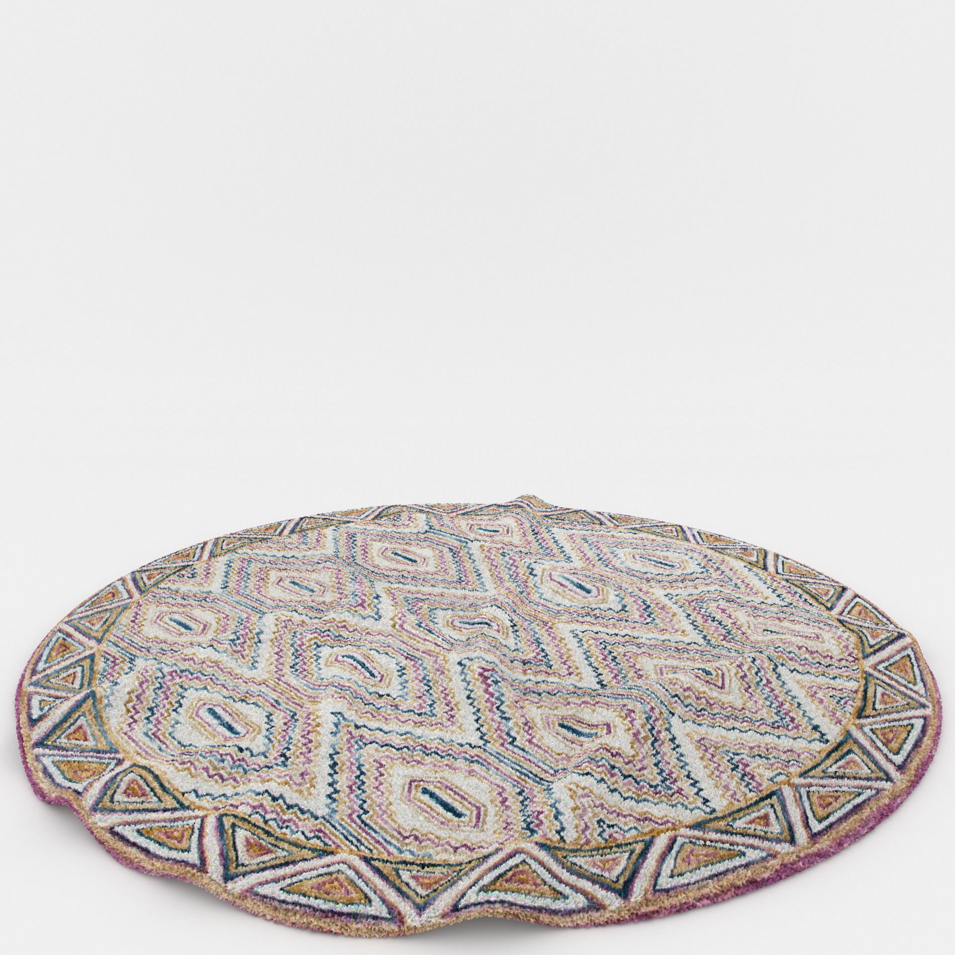 Rugs No 352 Low-poly 3D model_5