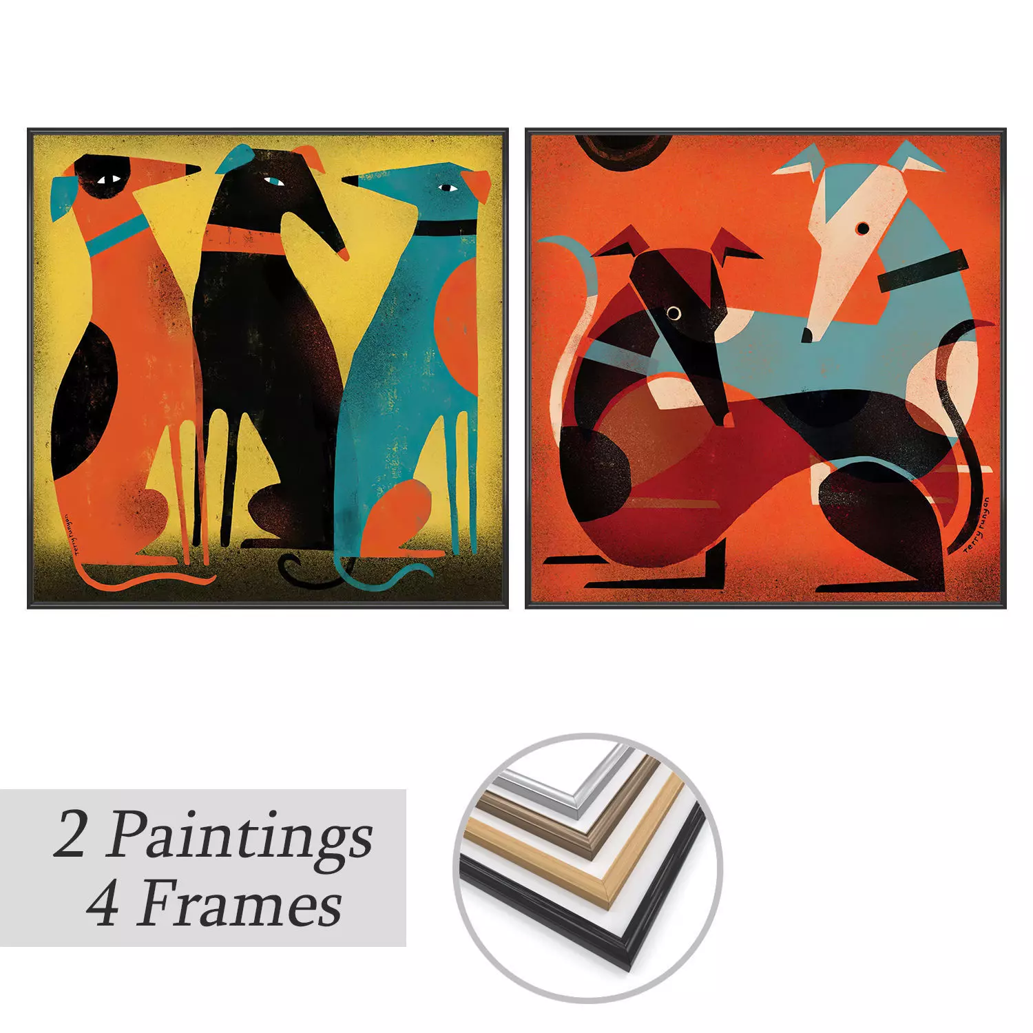 Wall Art Set 3743 3D model_0