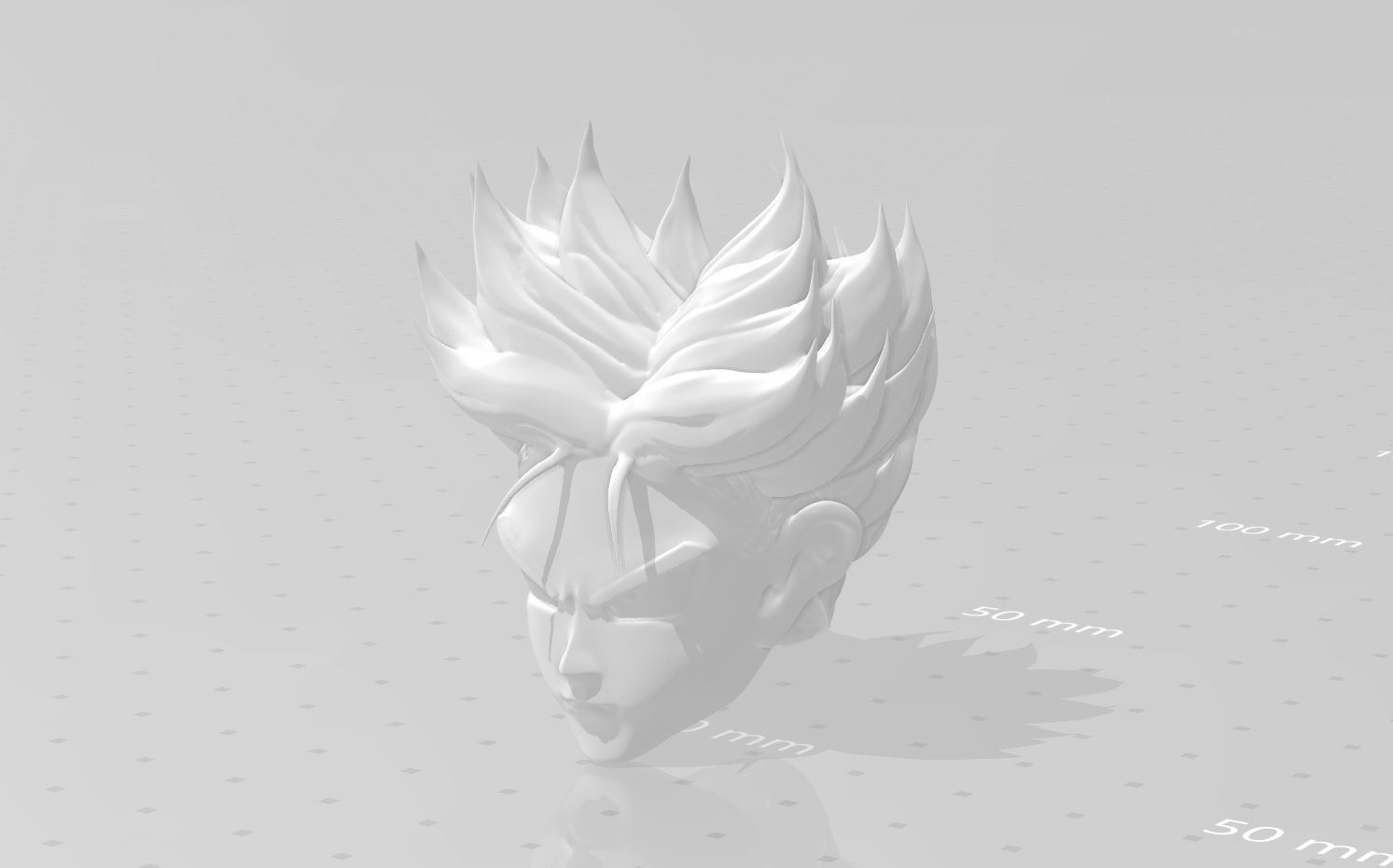 TRUNKS SAMURAI DRAGON BALL 3D print model_1
