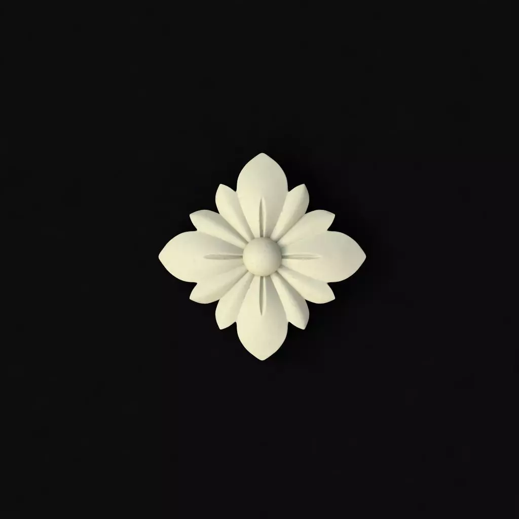 rosette dekor Free 3D model