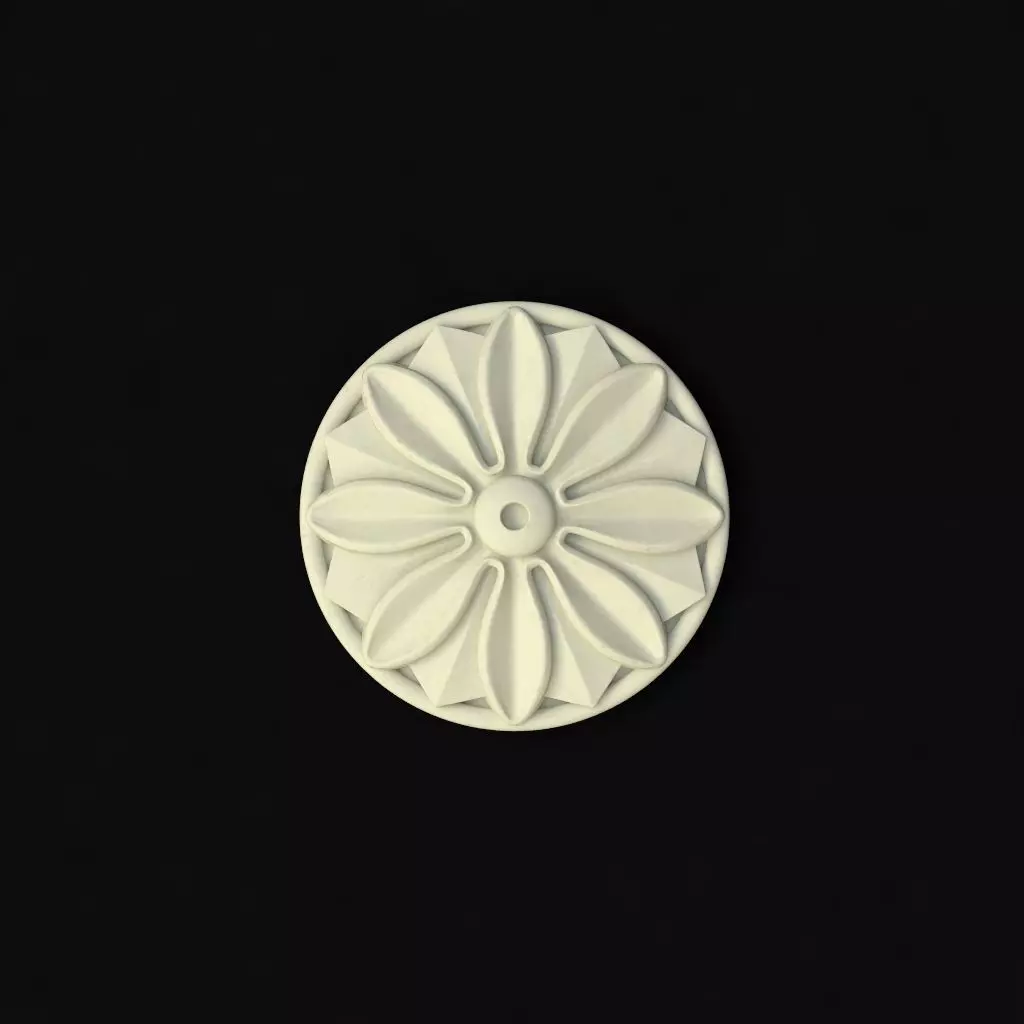 rosette dekor 3D model