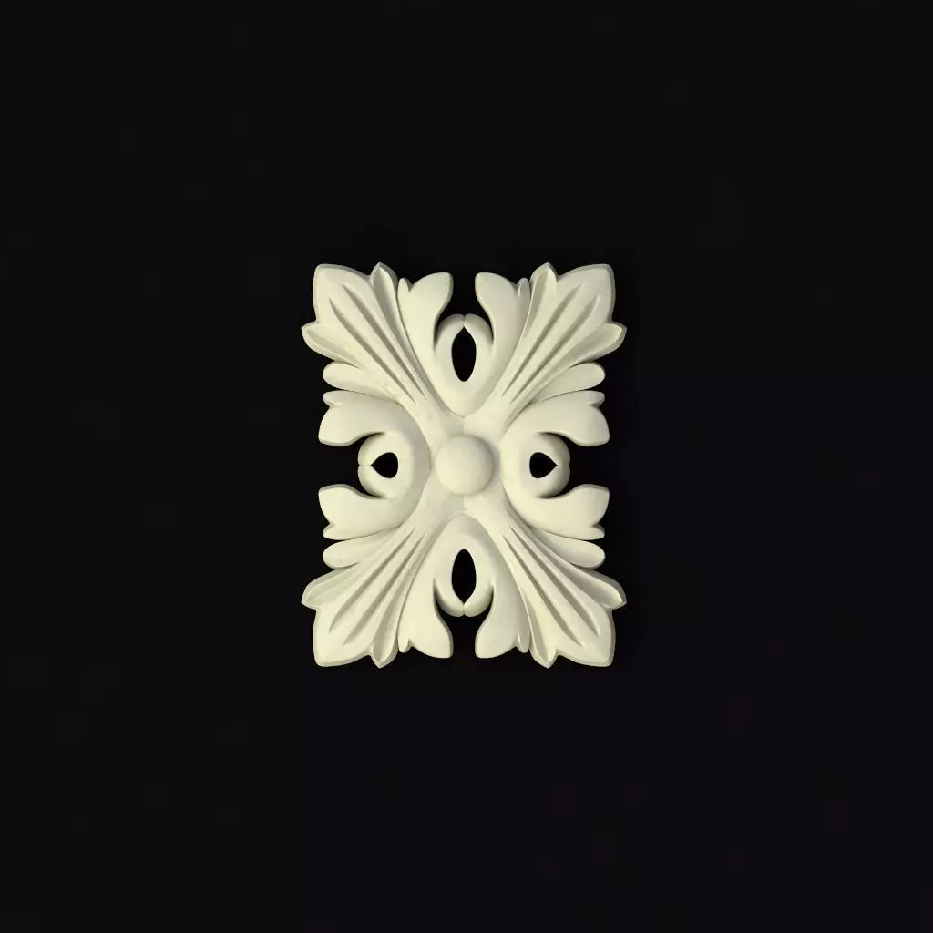 rosette dekor Free 3D model