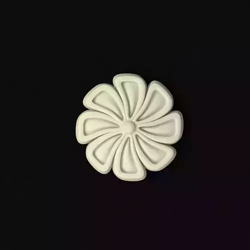 rosette dekor Free 3D model