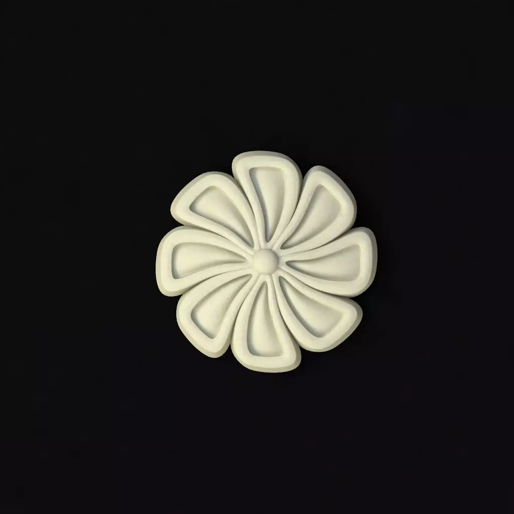 rosette dekor Free 3D model