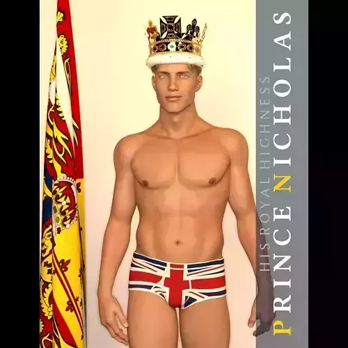 HRH Prince Nicholas for Genesis 8 Male