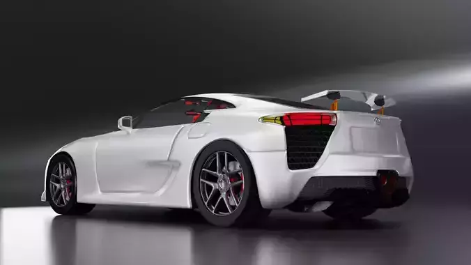 Lexus Lfa Free 3D model
