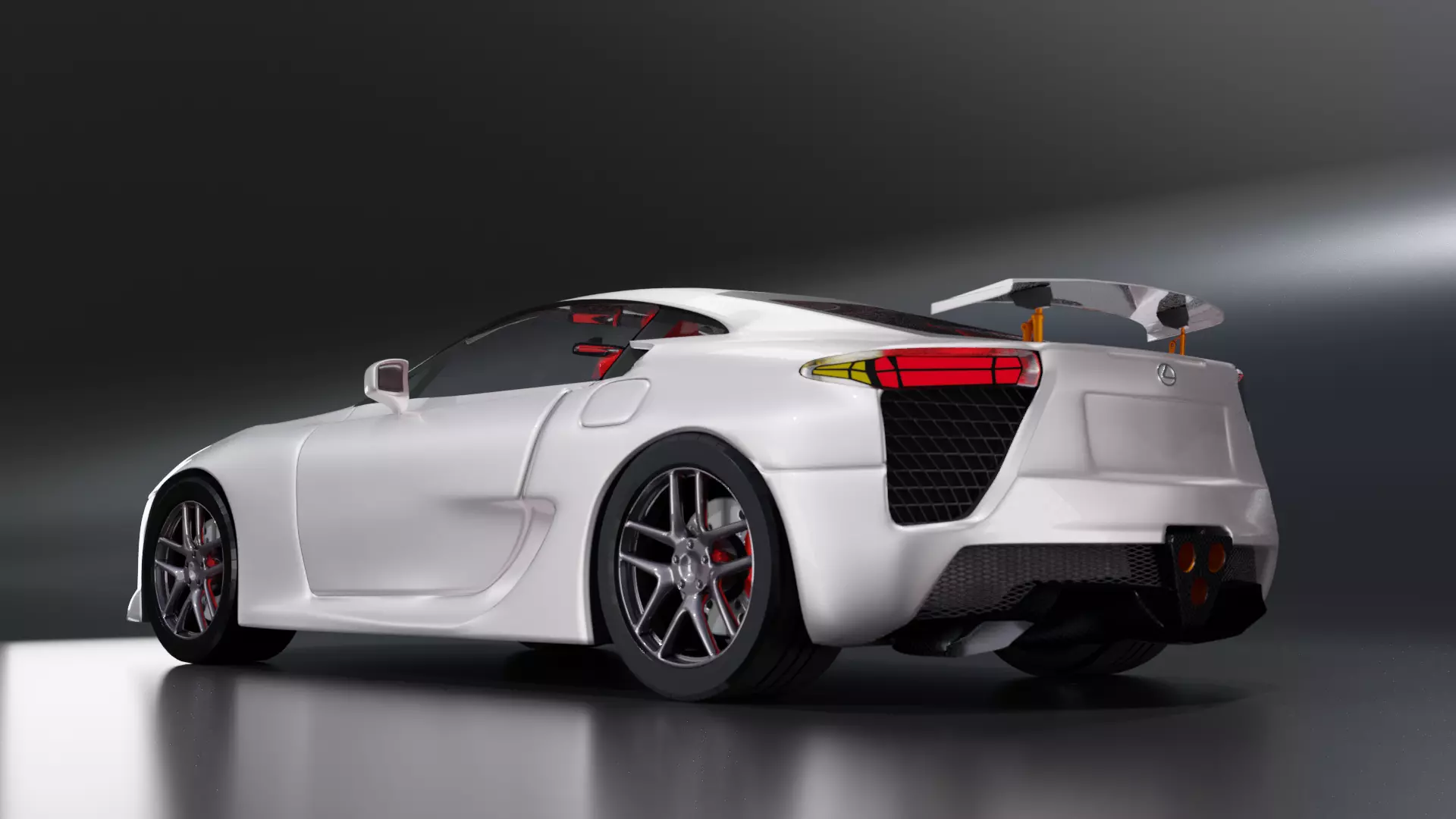 Lexus Lfa Free 3D model_0