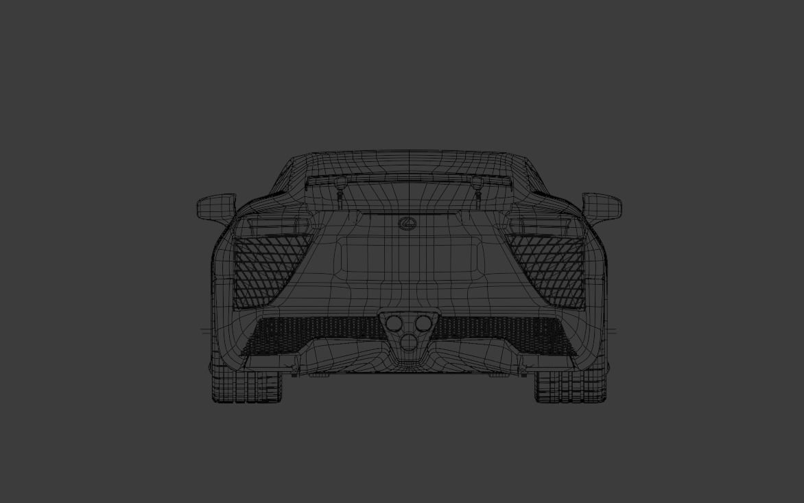 Lexus Lfa Free 3D model_4