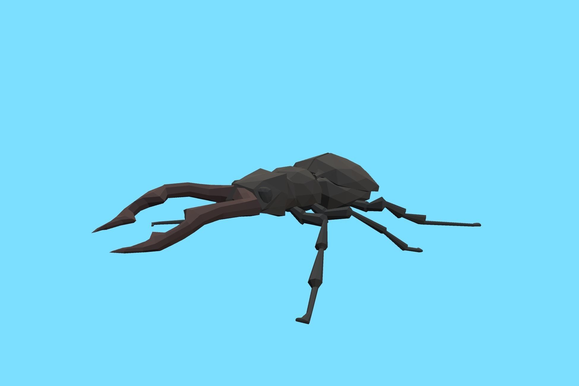 9t5 Low Poly Insects 2 Low-poly 3D model_6