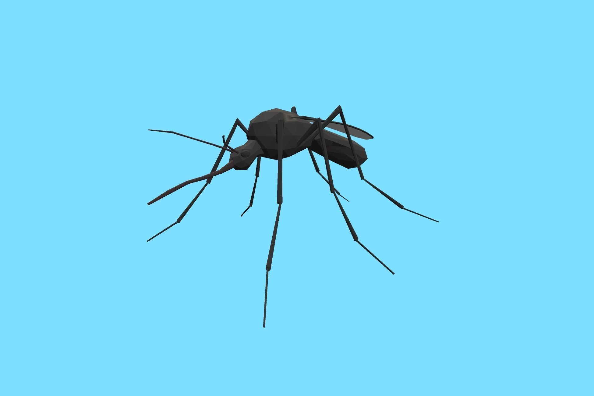 9t5 Low Poly Insects 2 Low-poly 3D model_8