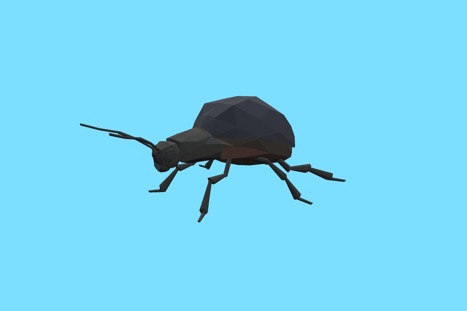 9t5 Low Poly Insects 2 Low-poly 3D model_2