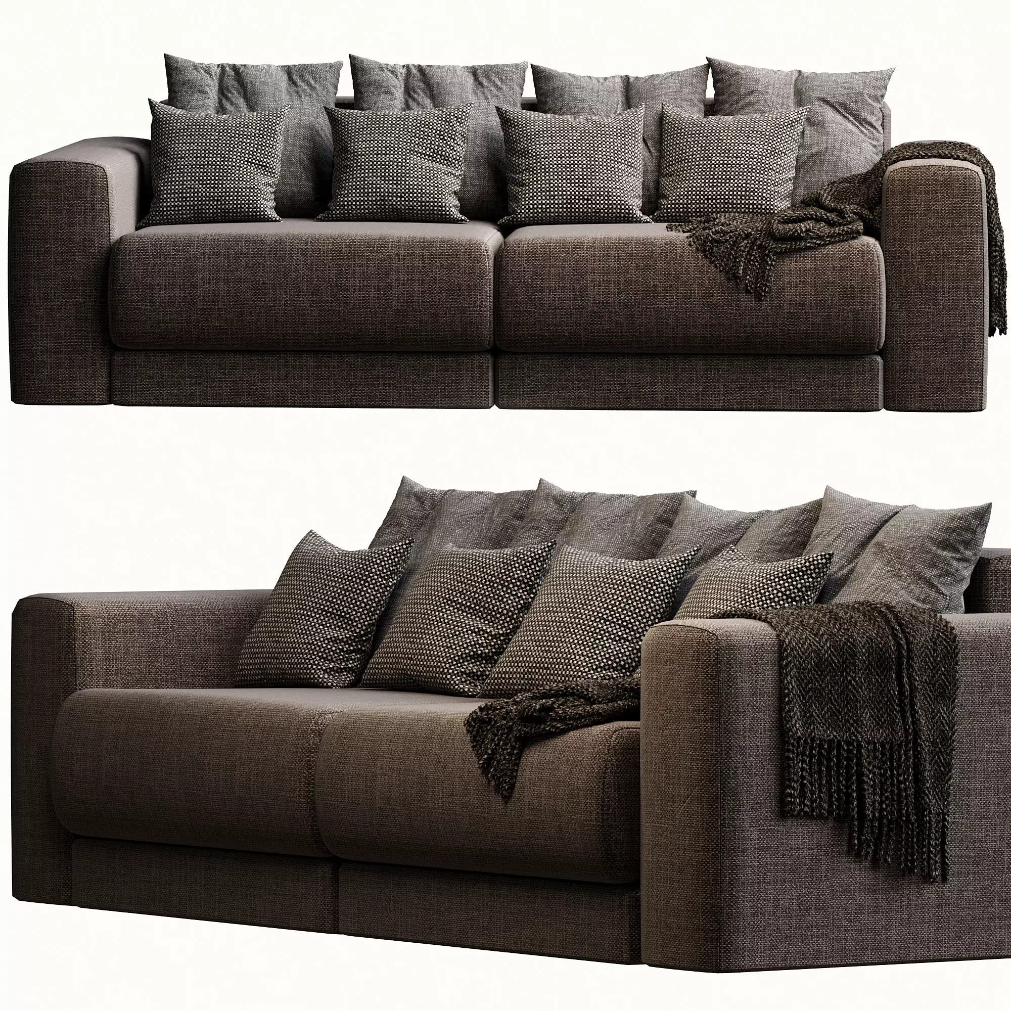 Sofa Medison Kantri 3D model