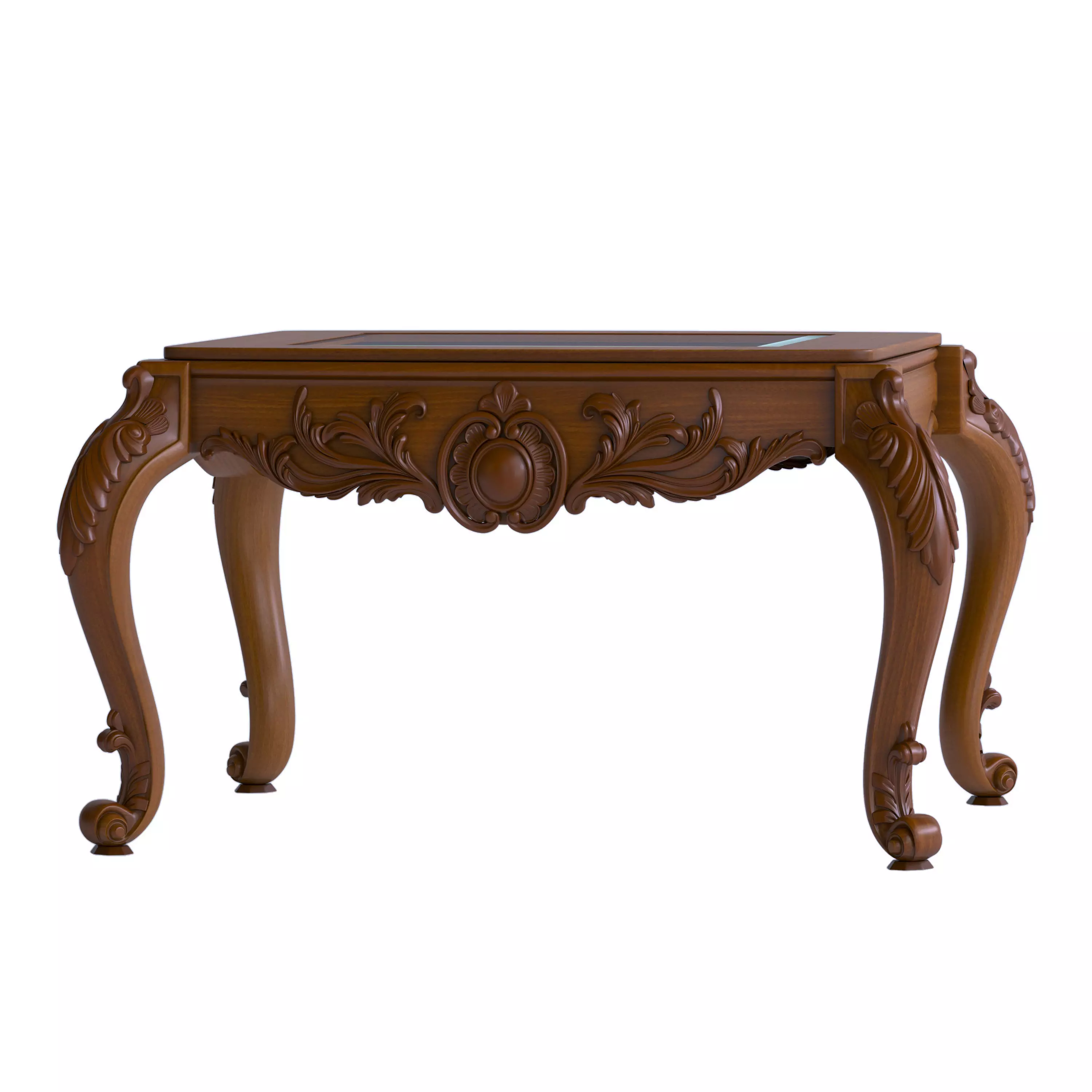 Carved table 2 3D model_0
