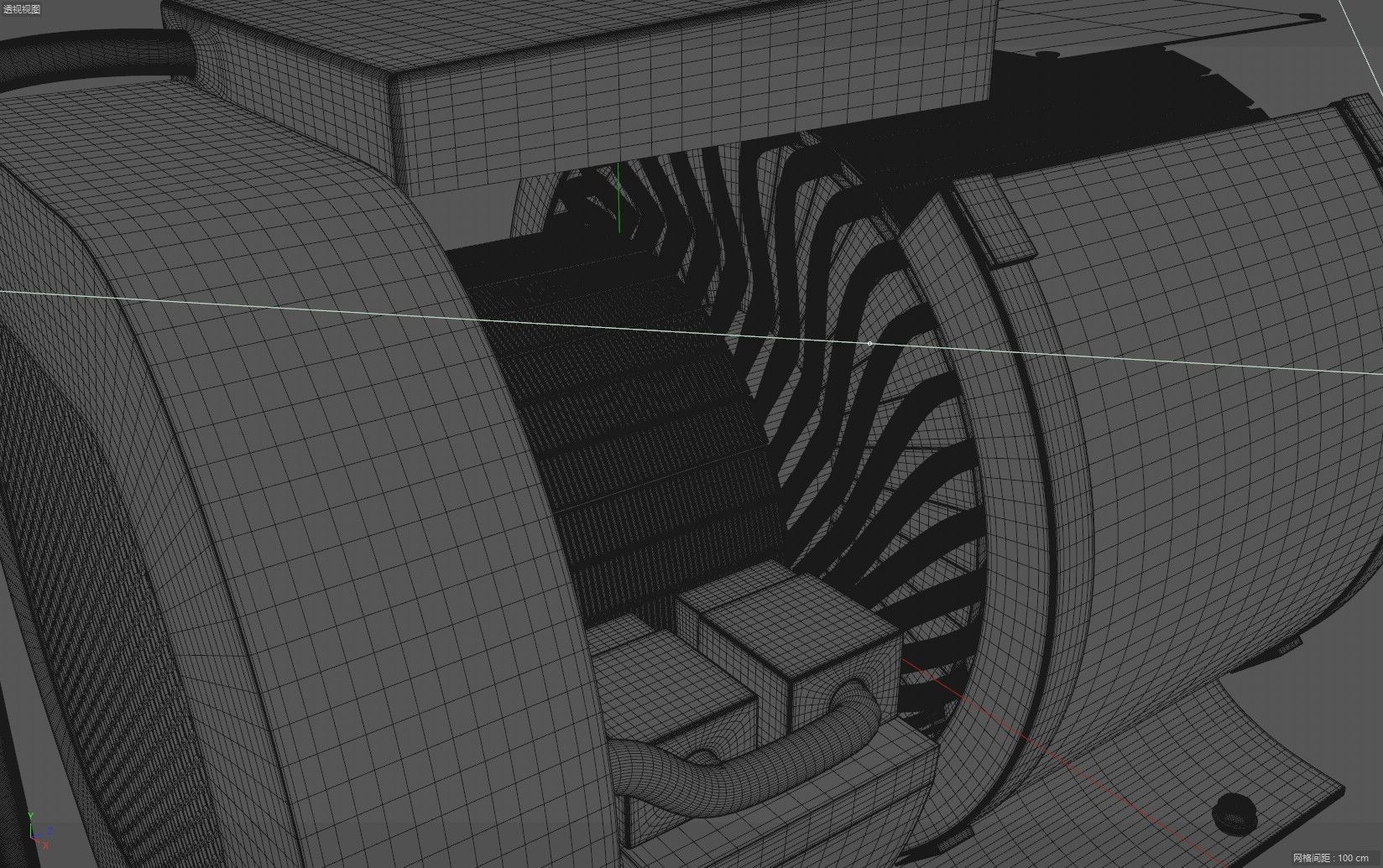 Motor electric motor electrical tools 3D model_13