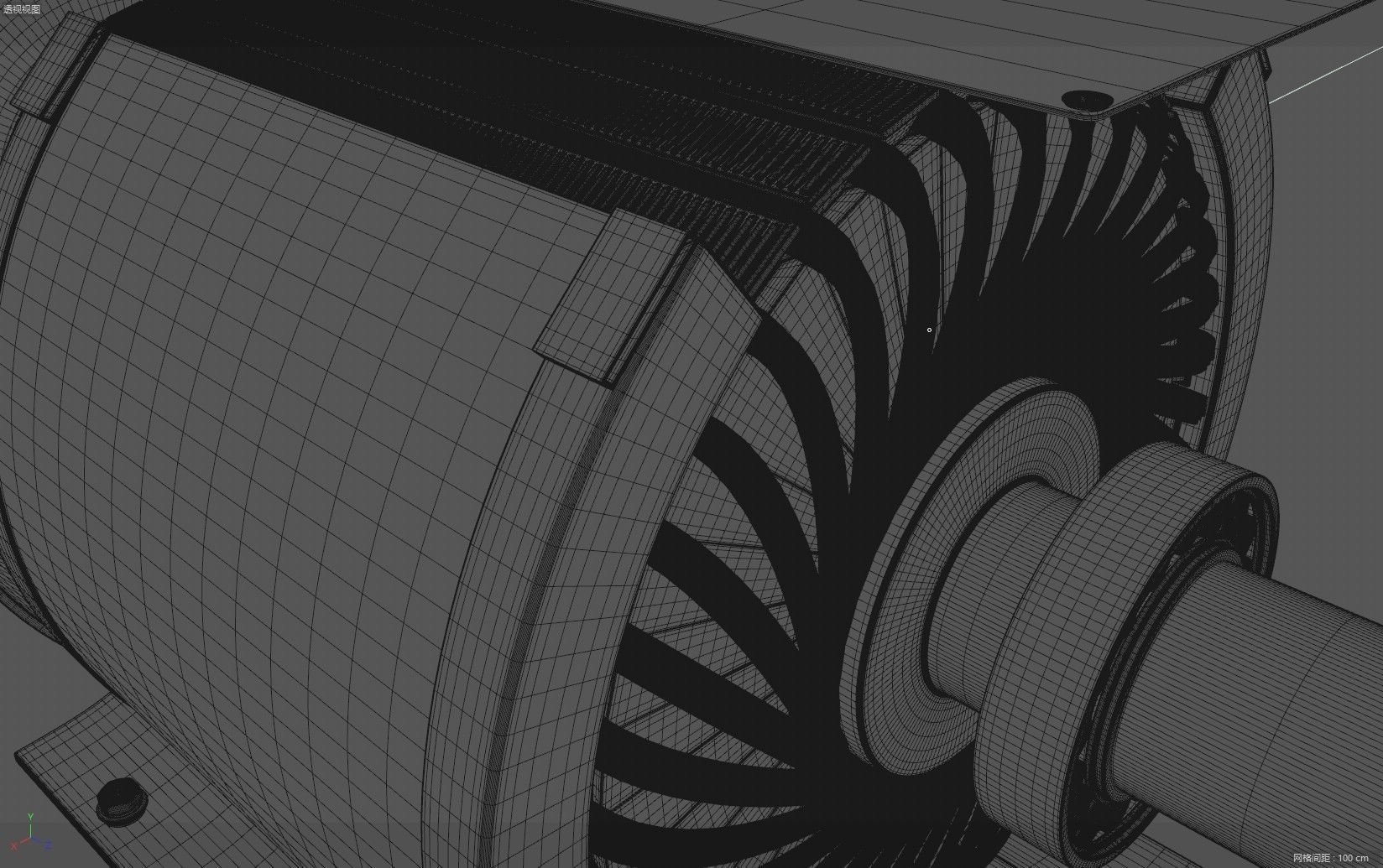 Motor electric motor electrical tools 3D model_12