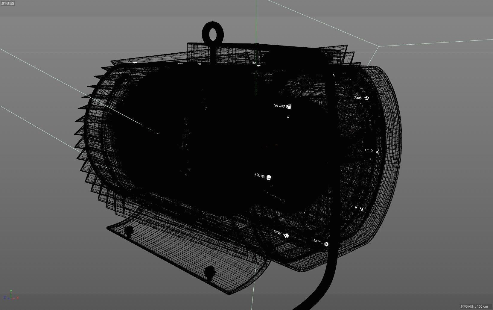 Motor electric motor electrical tools 3D model_8