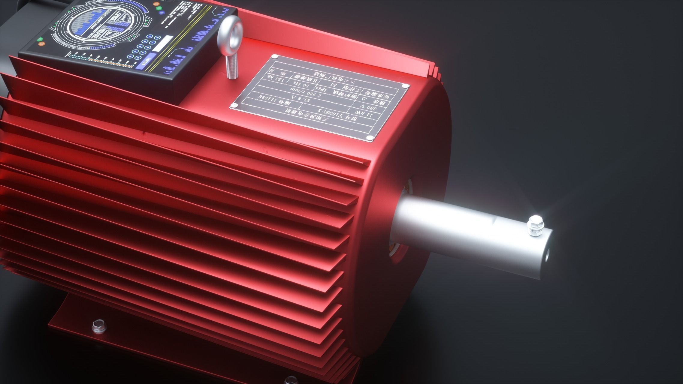 Motor electric motor electrical tools 3D model_2