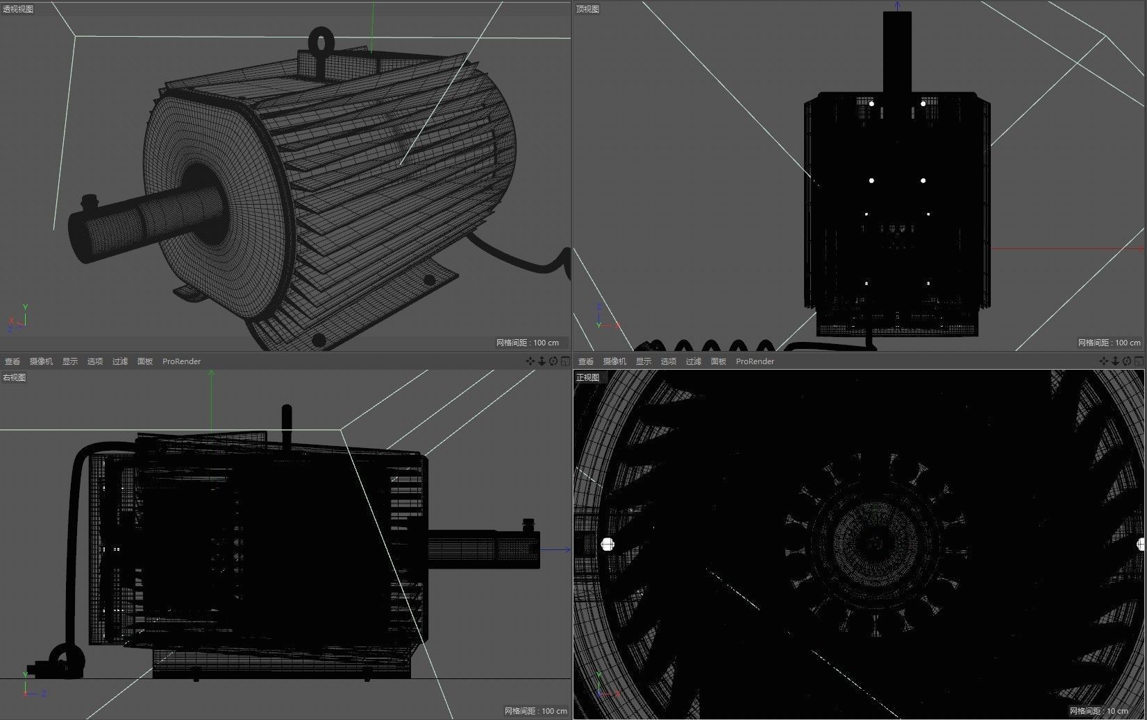 Motor electric motor electrical tools 3D model_15