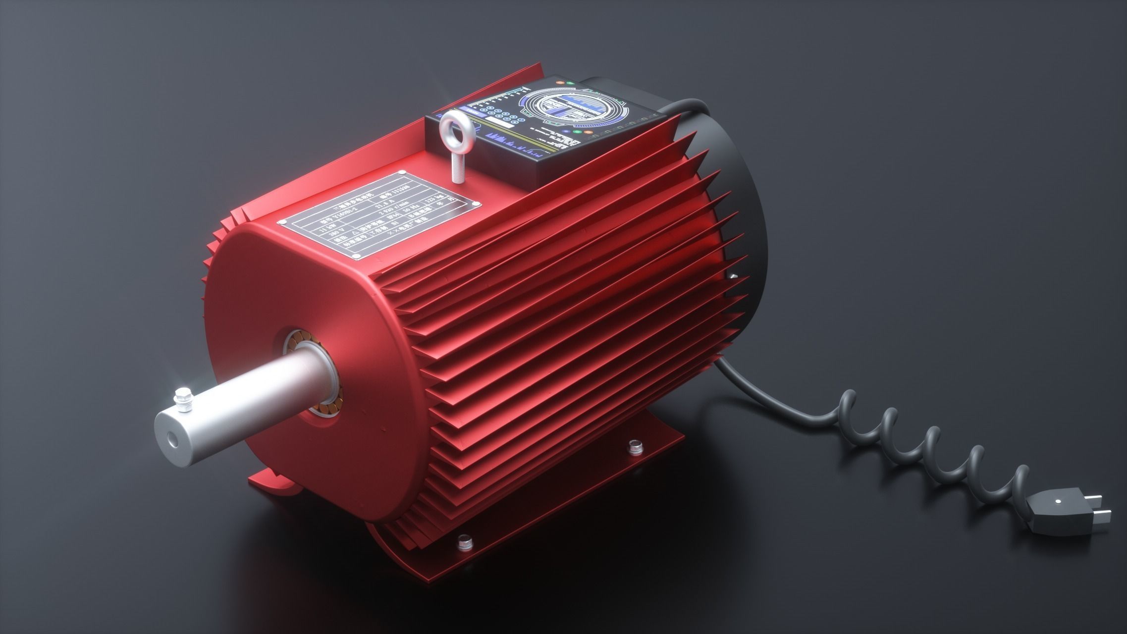 Motor electric motor electrical tools 3D model_1