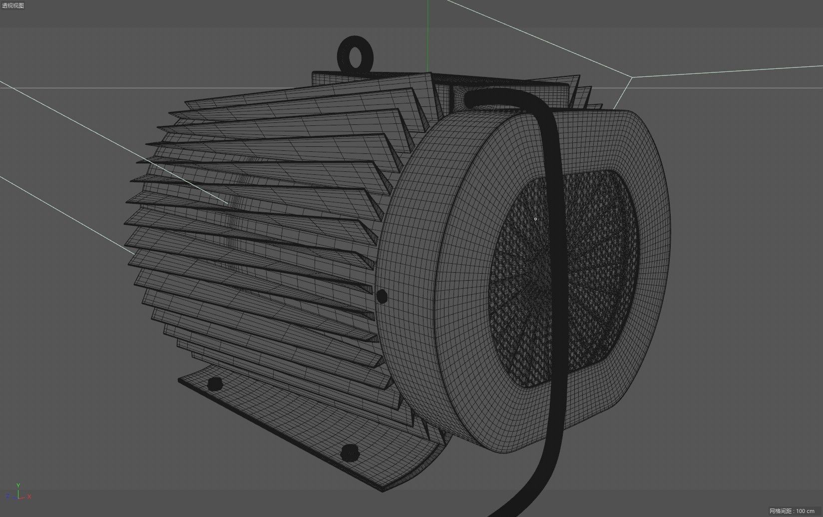 Motor electric motor electrical tools 3D model_7