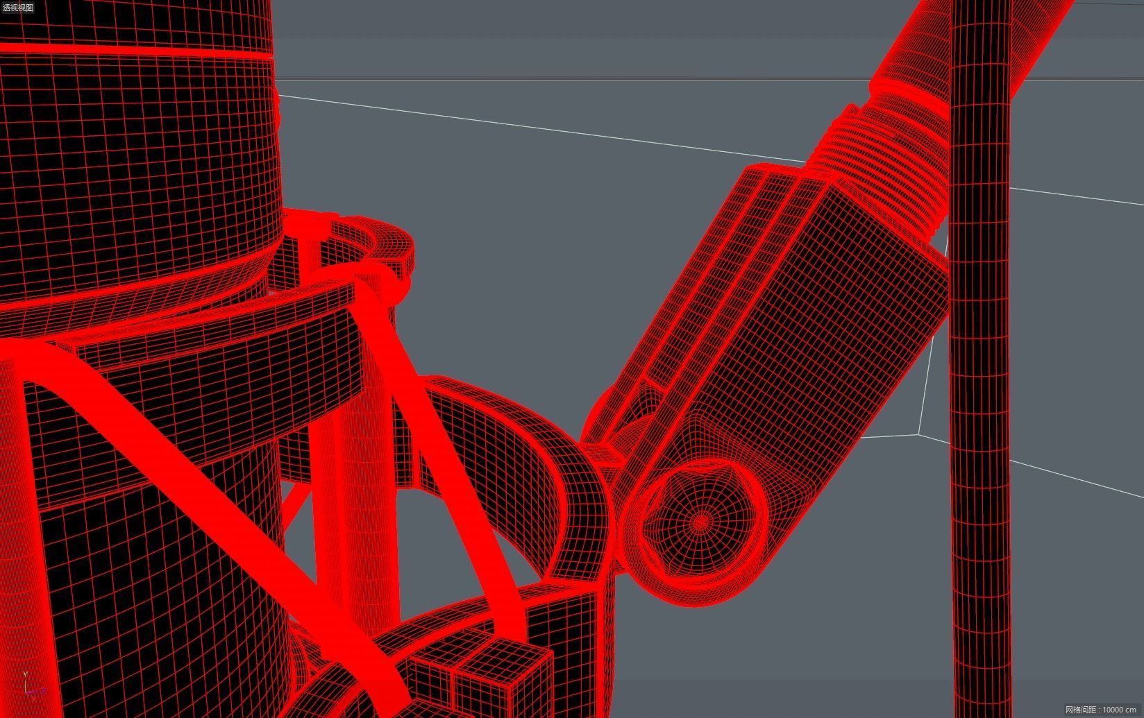microphone Condenser microphone  Bracket 3D model_20