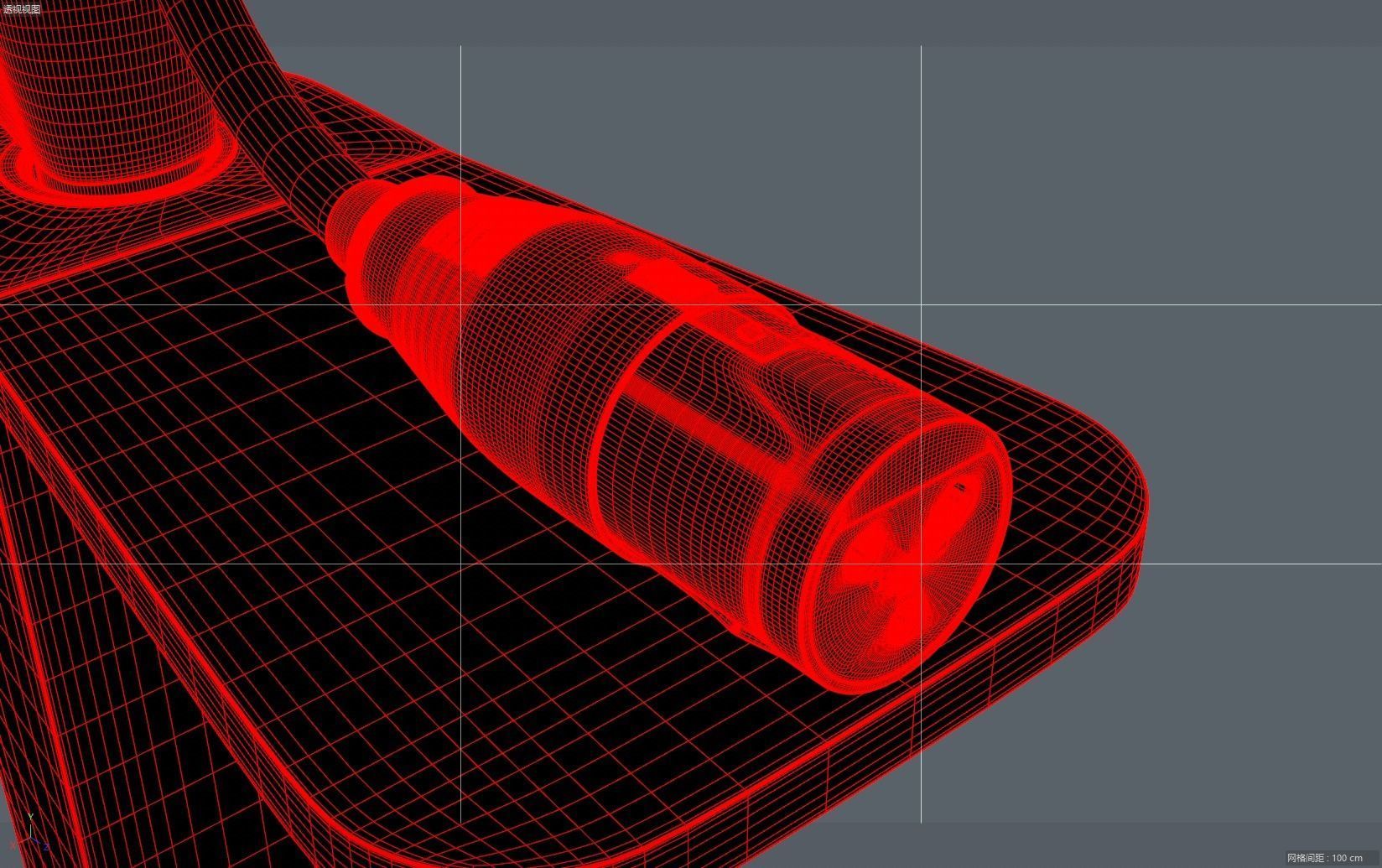 microphone Condenser microphone  Bracket 3D model_16