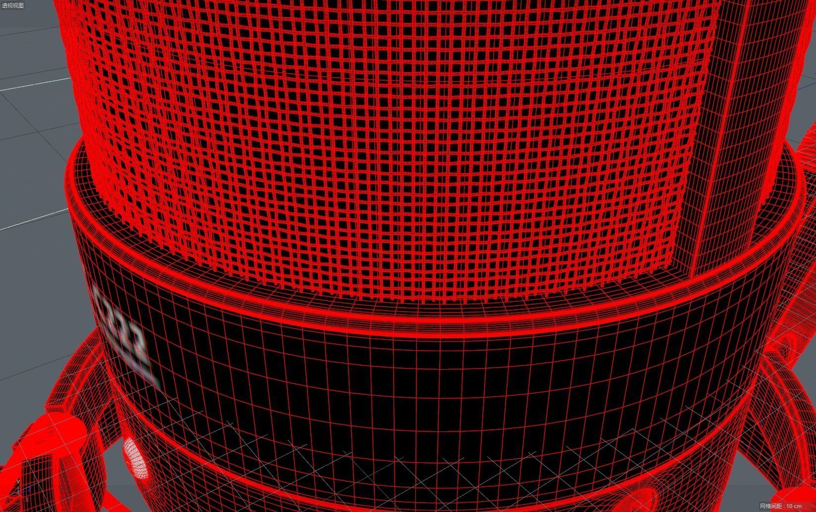 microphone Condenser microphone  Bracket 3D model_17