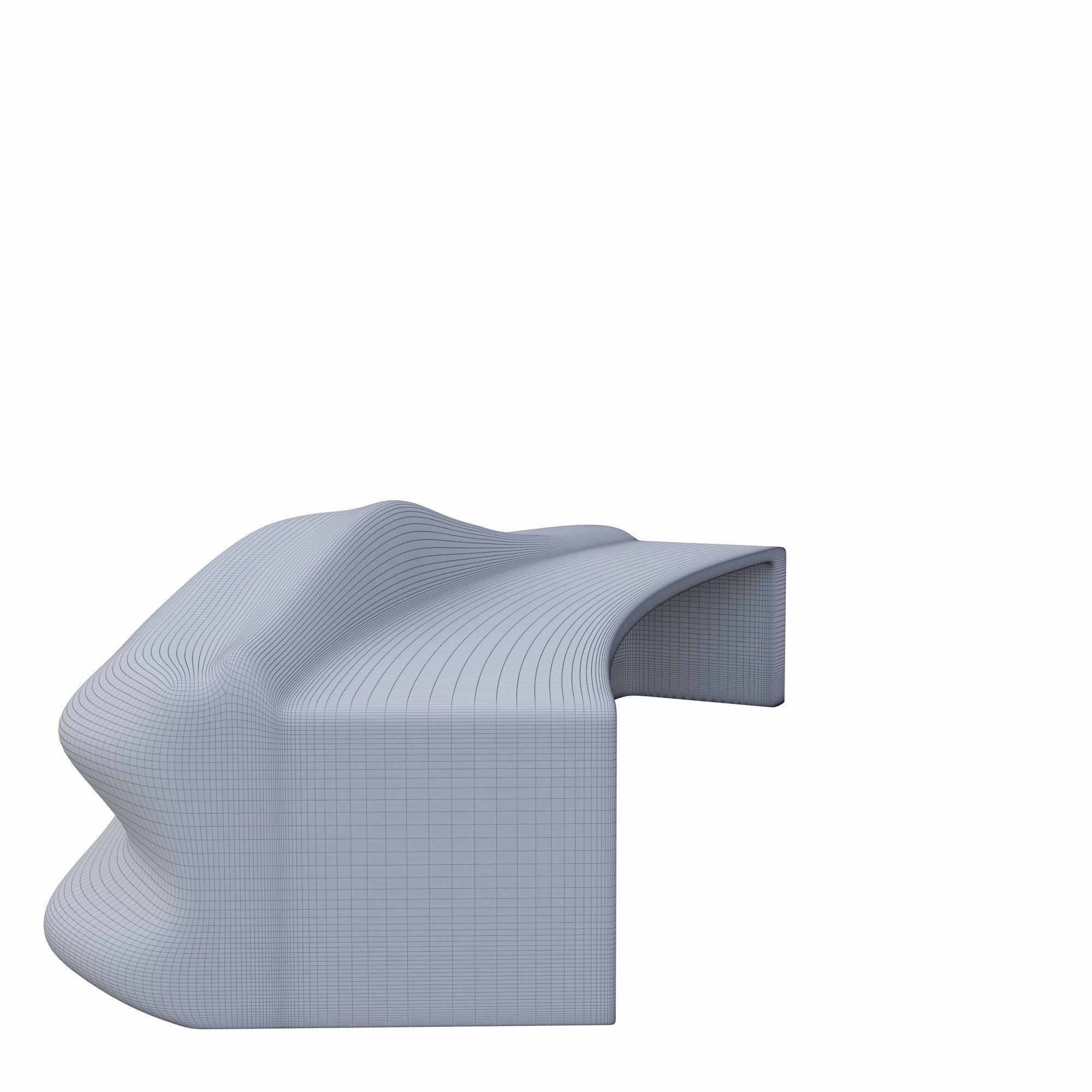 Reception wave 3D model_9