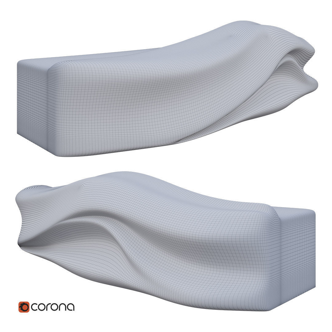 Reception wave 3D model_2