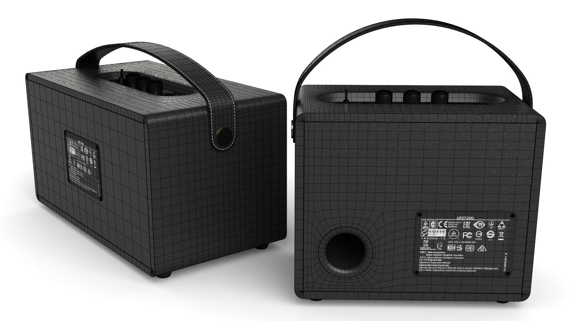 Music Speakers 3D model_14