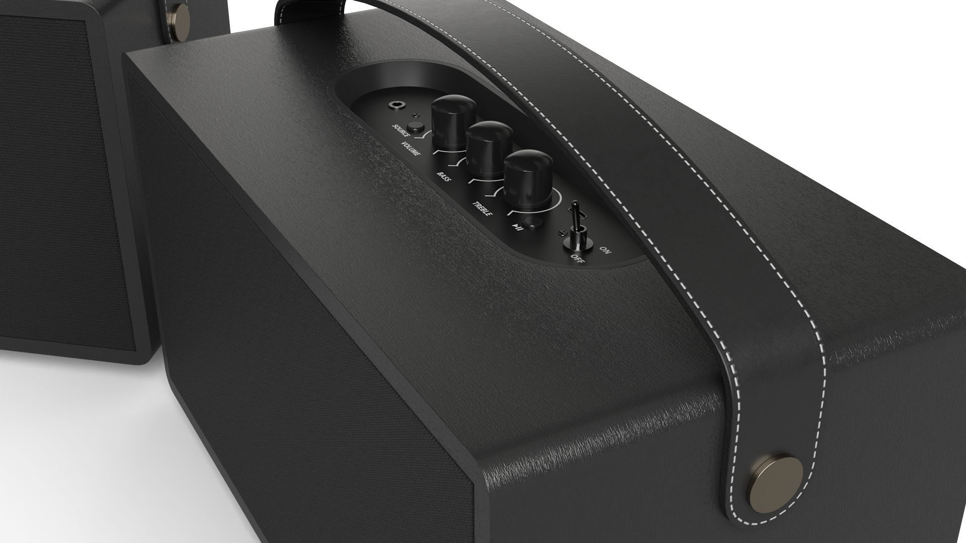 Music Speakers 3D model_9