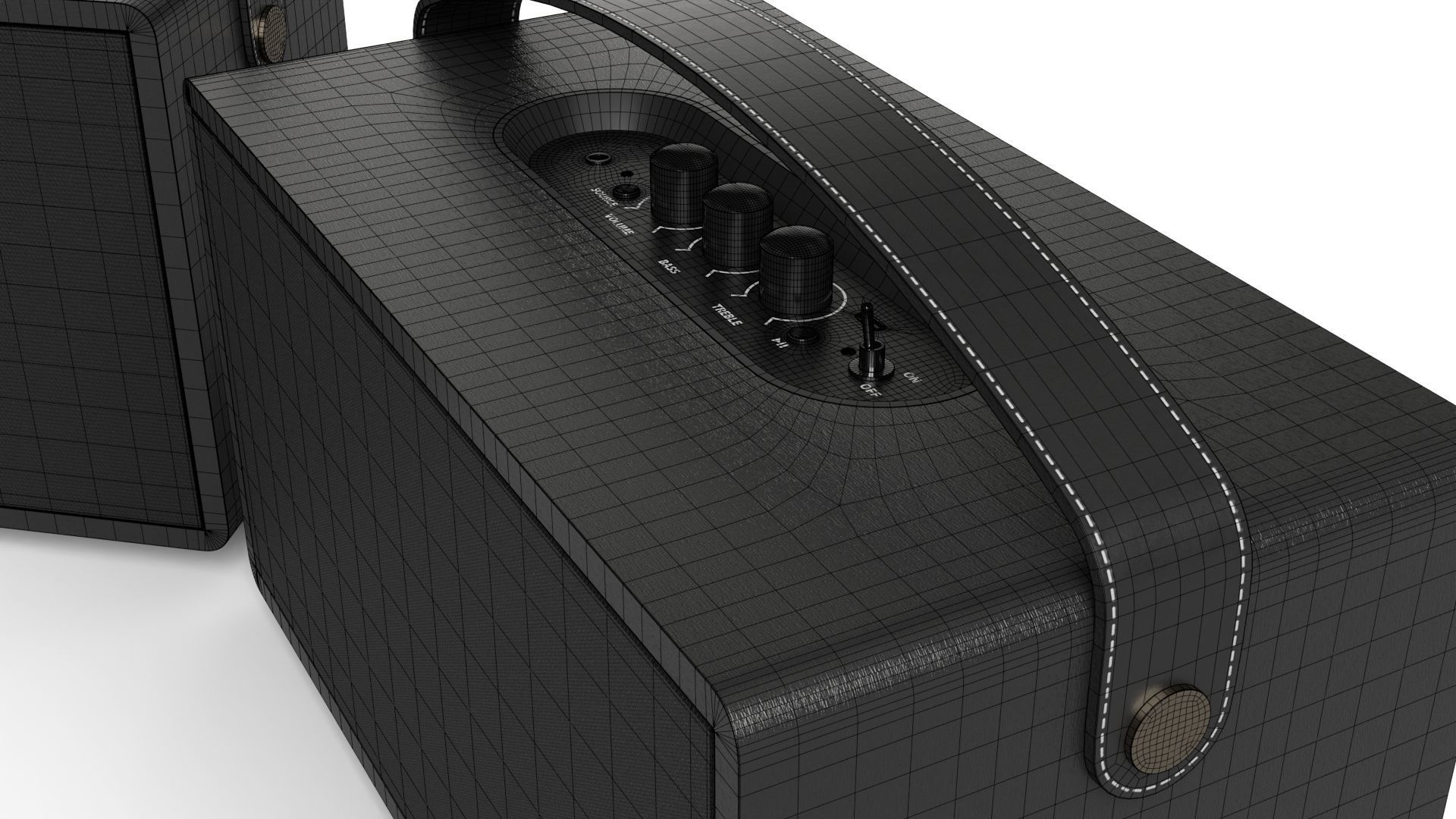 Music Speakers 3D model_19