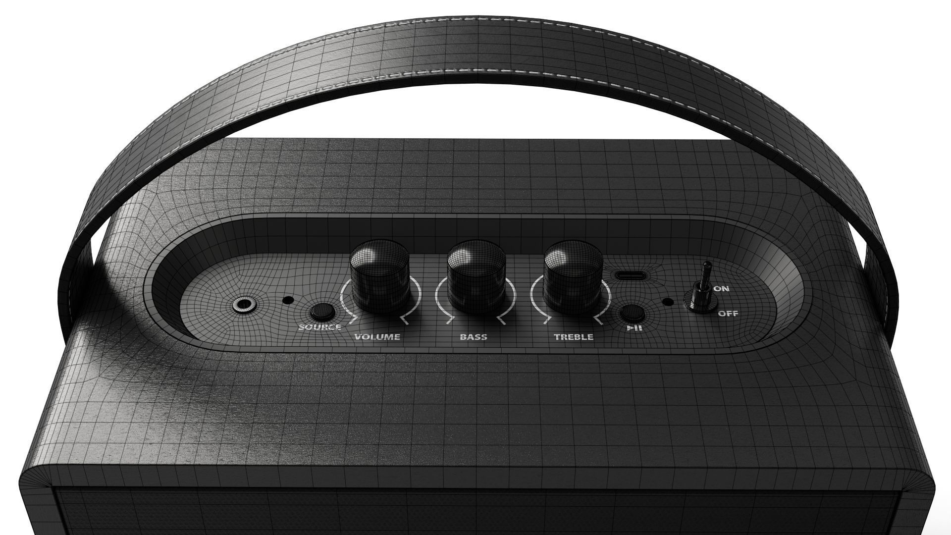 Music Speakers 3D model_17