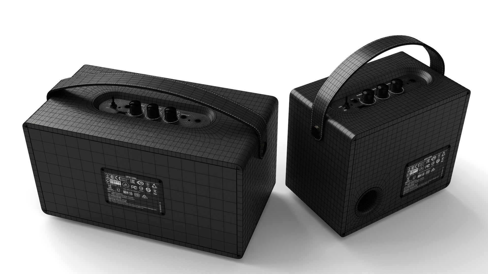 Music Speakers 3D model_11