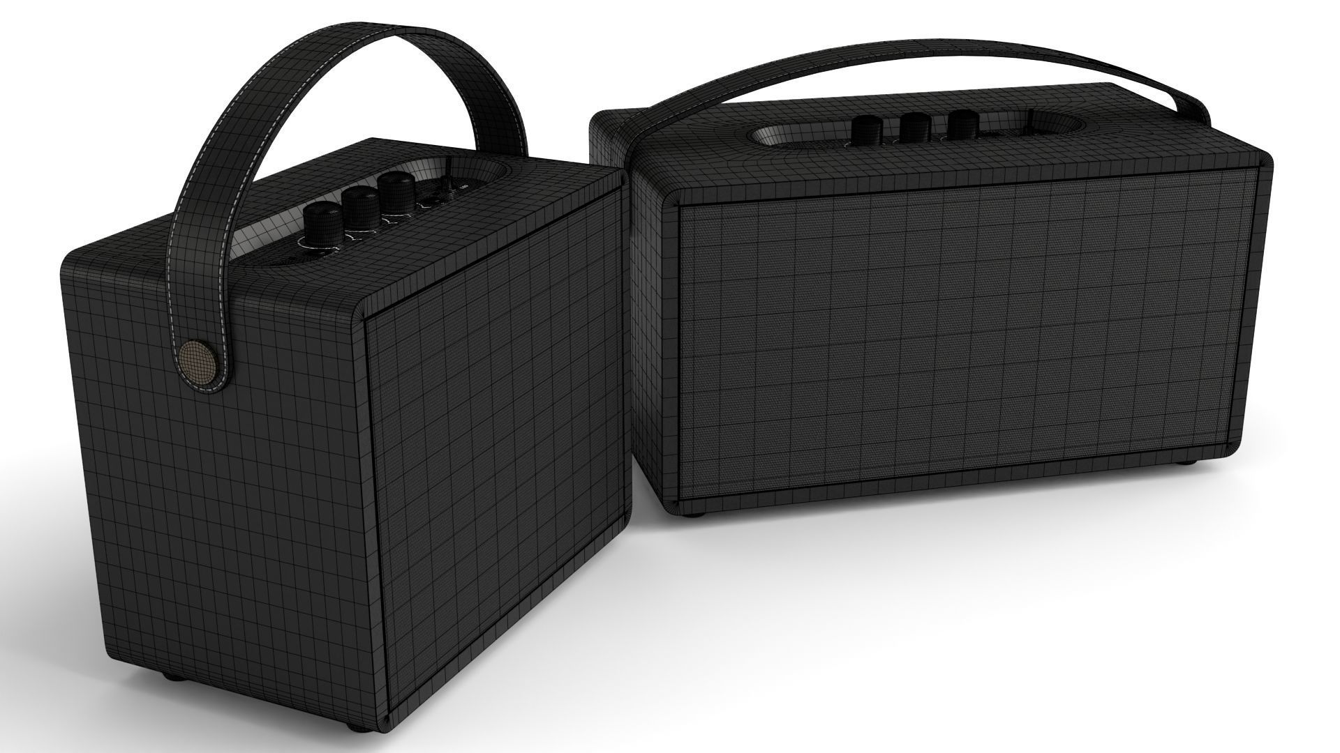 Music Speakers 3D model_12