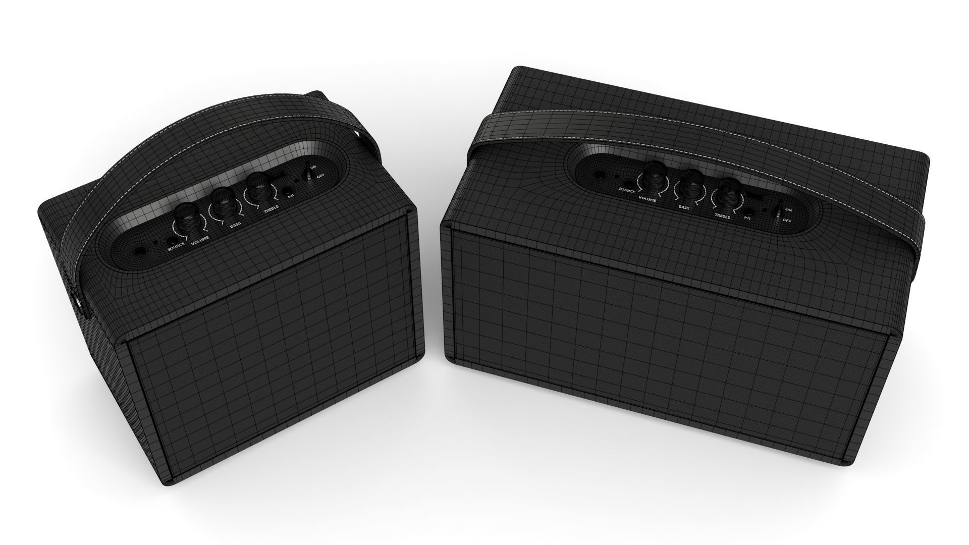 Music Speakers 3D model_13