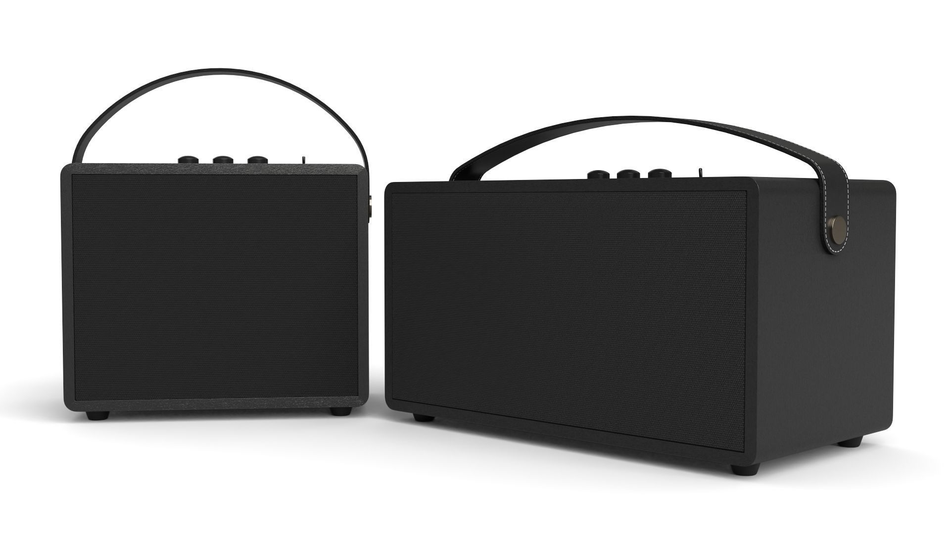 Music Speakers 3D model_5